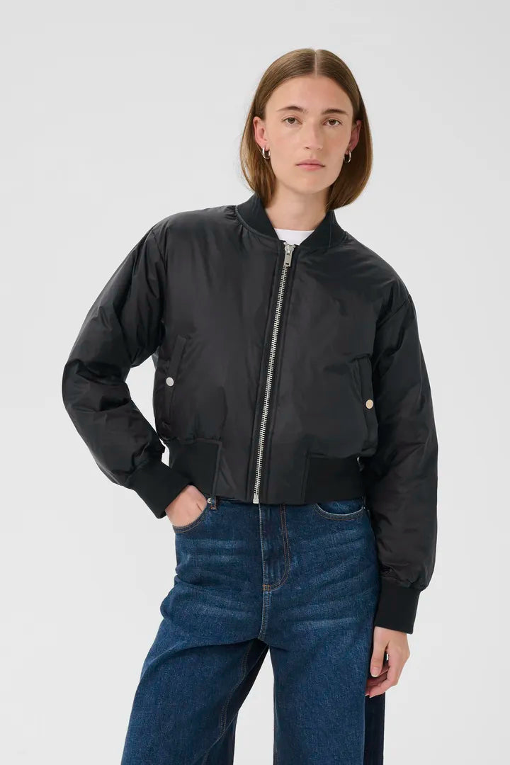 Inwear Kialinn Cropped Bomber in Black
