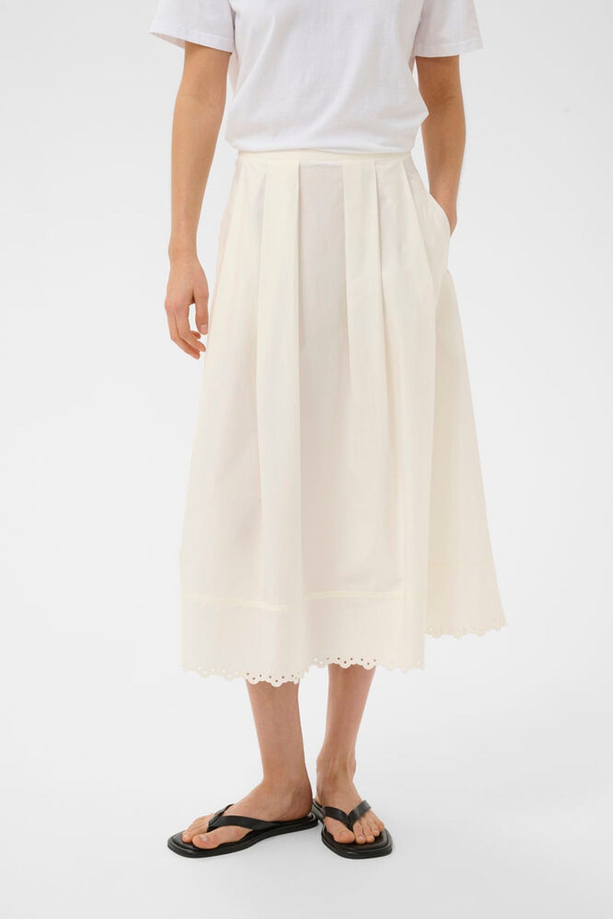 Inwear Lia Skirt In Whisper White
