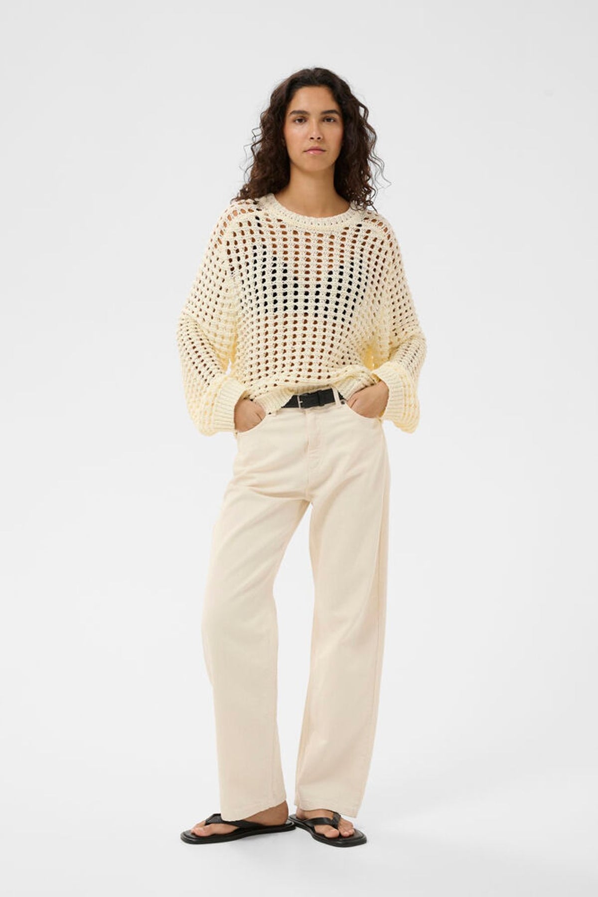 Inwear Muno Pullover In Whisper White
