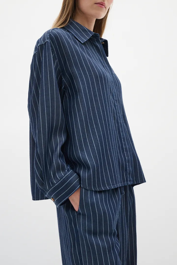 Inwear Nadie Shirt in Dark Blue Denim