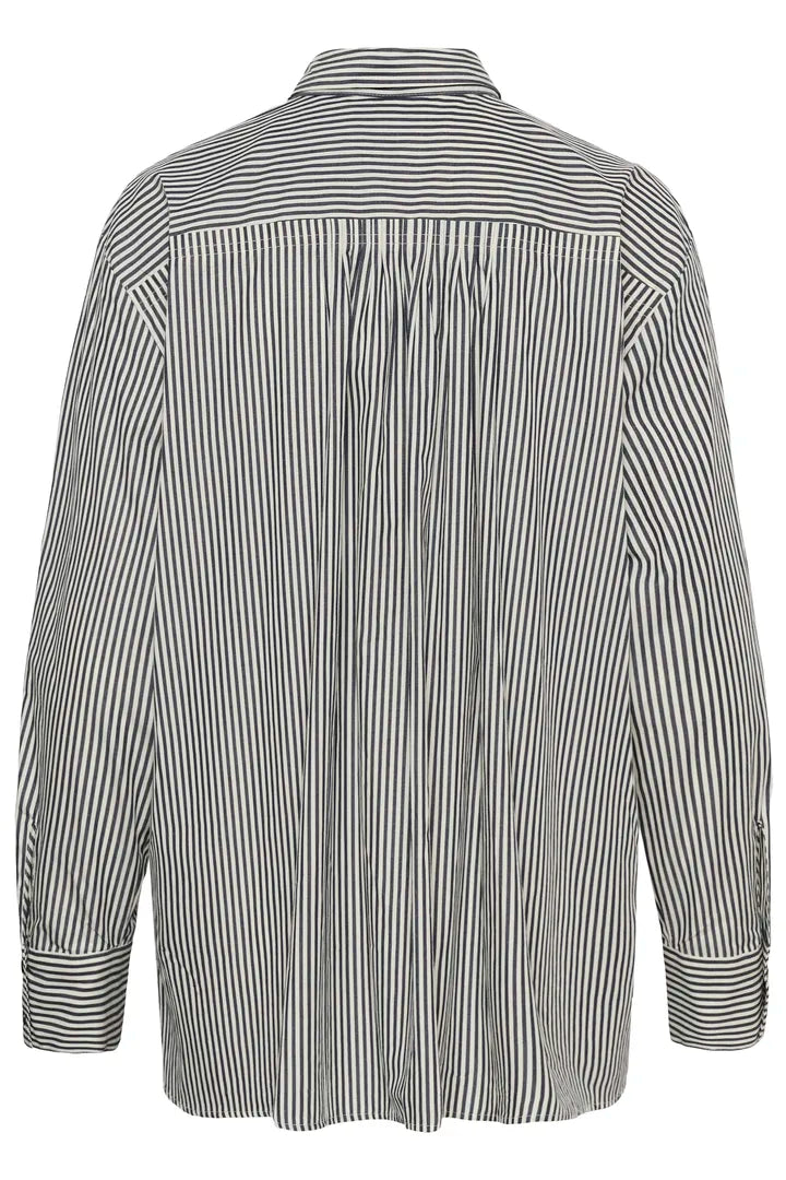 Inwear Natalja Shirt in Grey Stripe