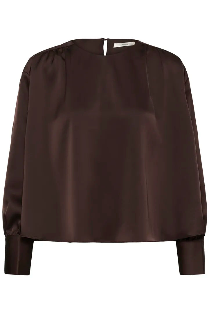 Inwear Olive Dawn Blouse In Chocolate Brown