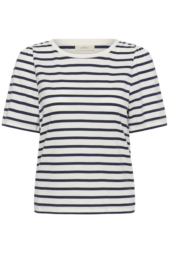 Inwear Pfia Gathering Tshirt In Maritime Slim Stripe