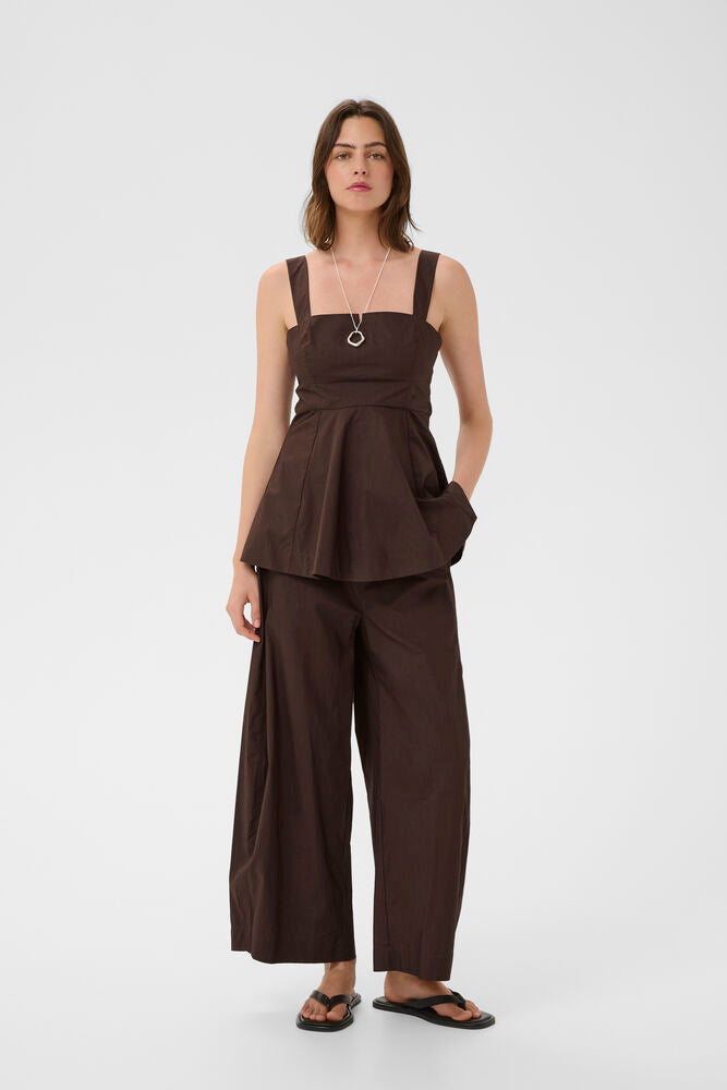 Inwear Raven Pant In Coffee Bean Brown