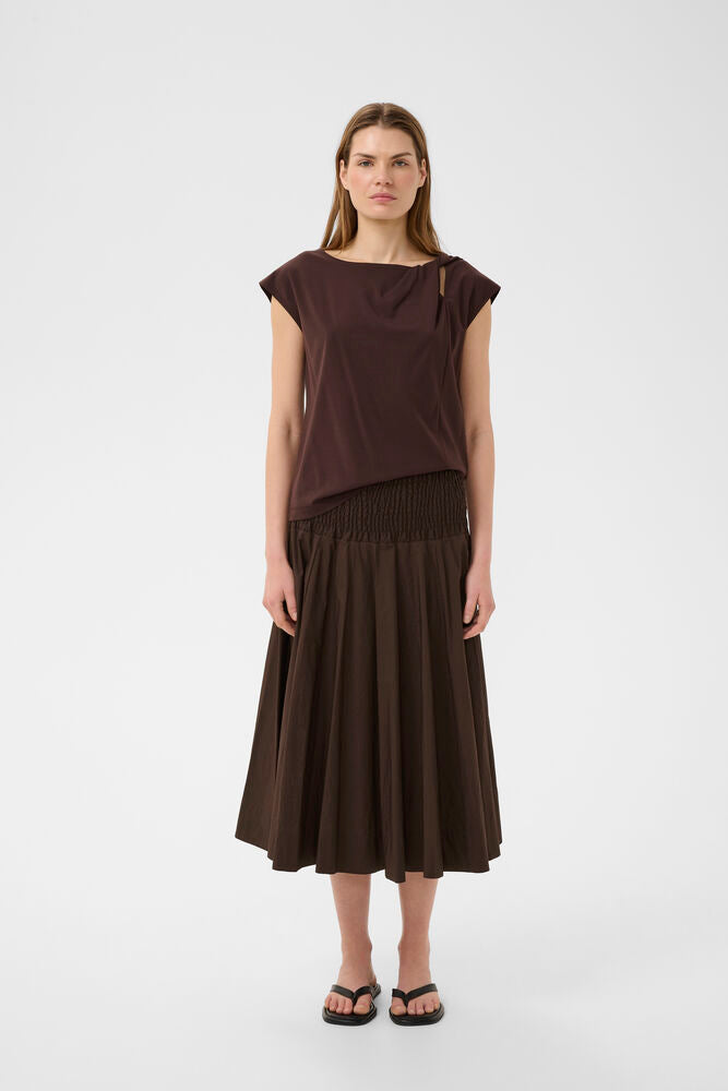 Inwear Raven Skirt In Coffee Bean
