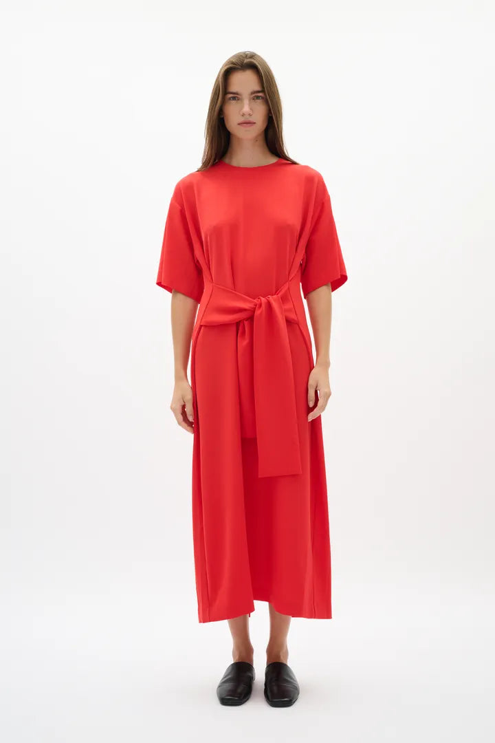 Inwear Varina Dress In Poppy Red