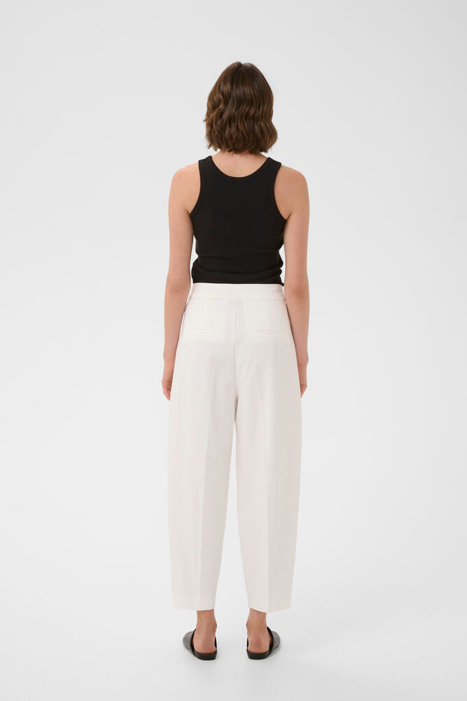 Inwear Zella Barrel Pant In Whisper White