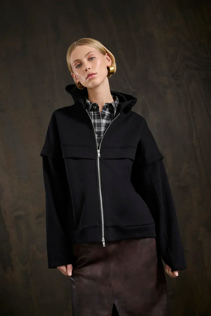 Karen By Simonsen Banks Paprika Cardigan in Black