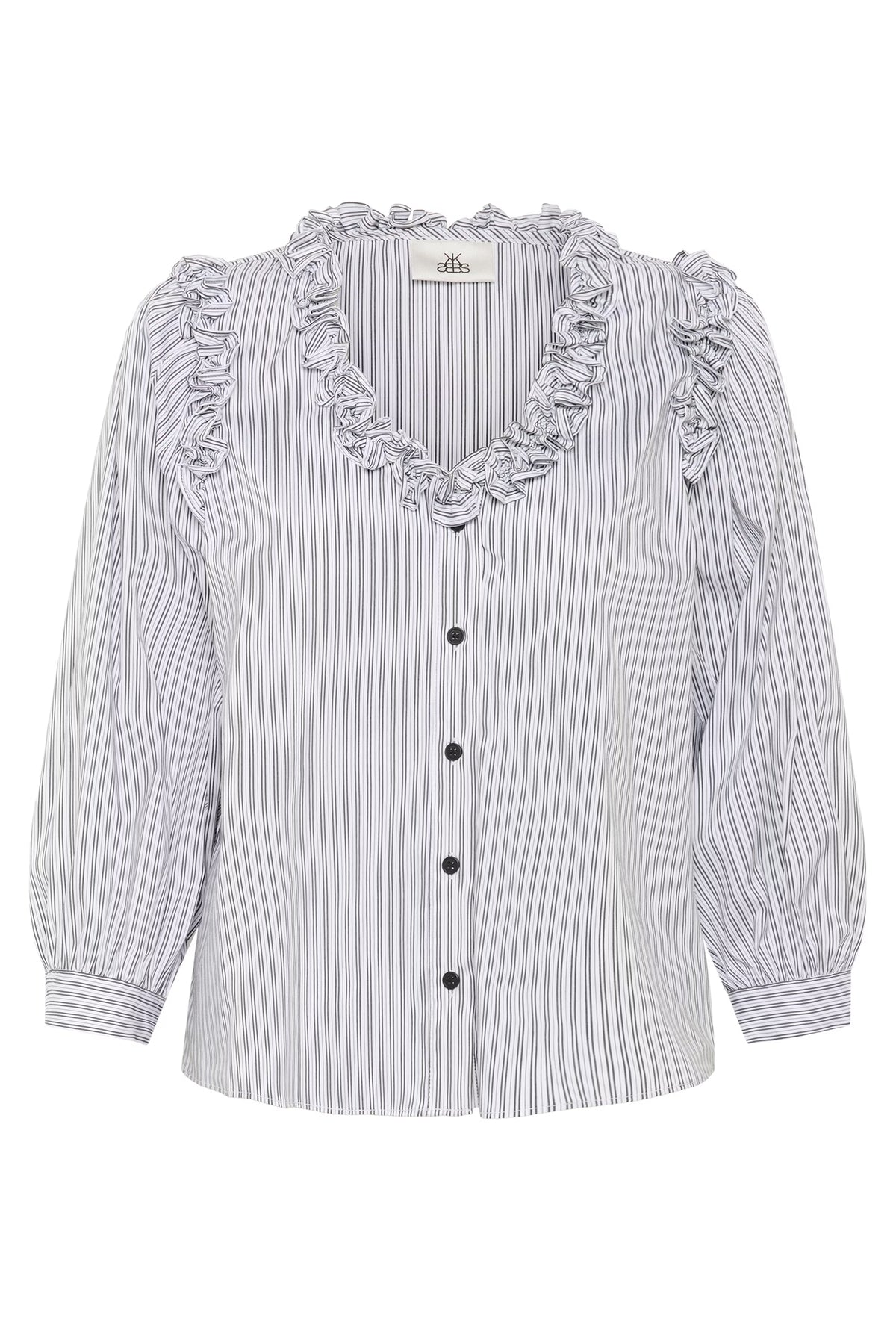 Karen By Simonsen Beatrice Top in White Stripe