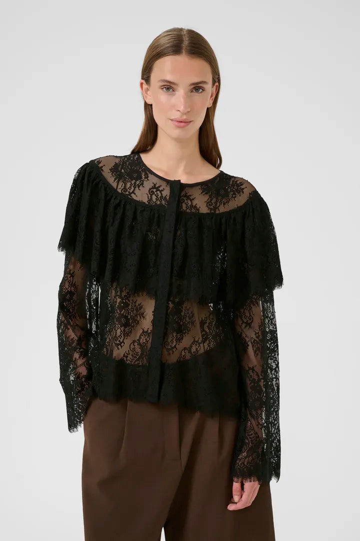 Karen By Simonsen Bridget Blouse in Black