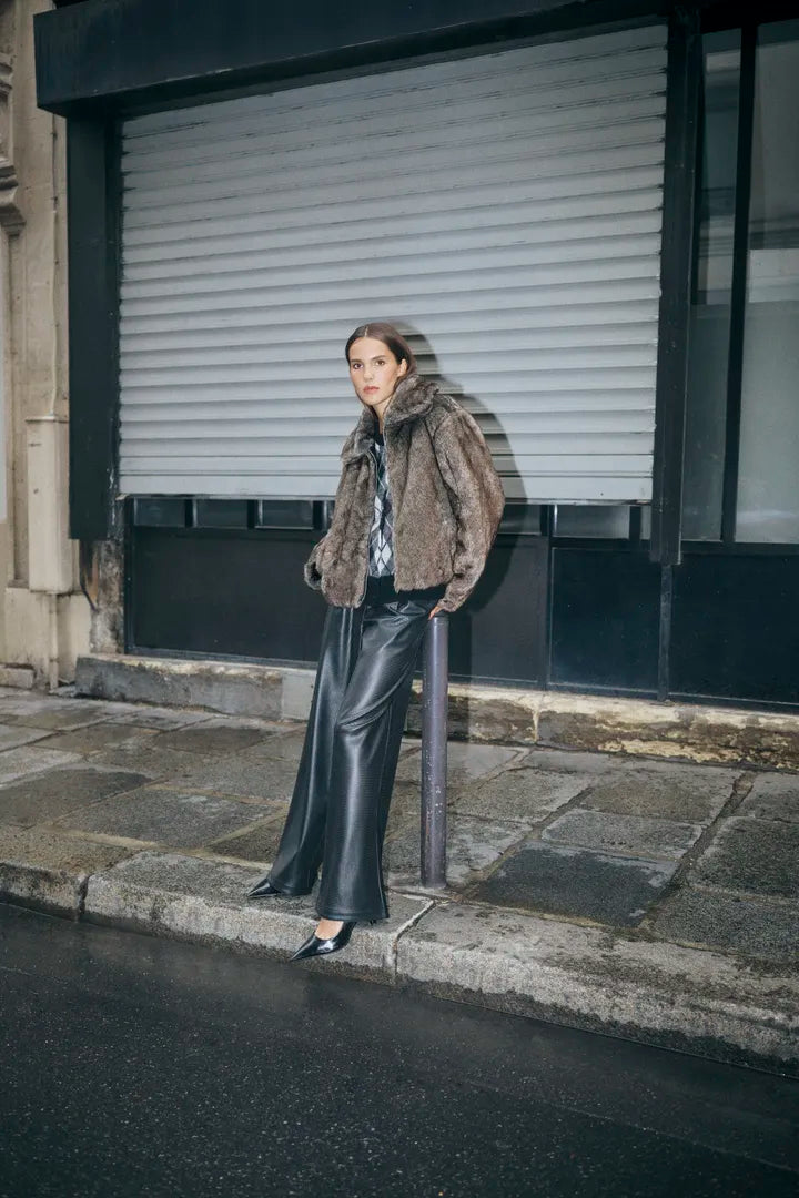 Karen By Simonsen Celeste Trousers In Meteorite