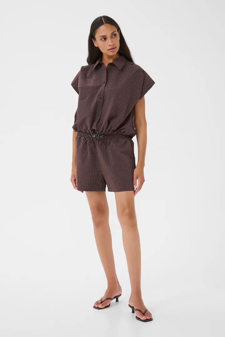 Karen By Simonsen Edith Shorts in Chocolate