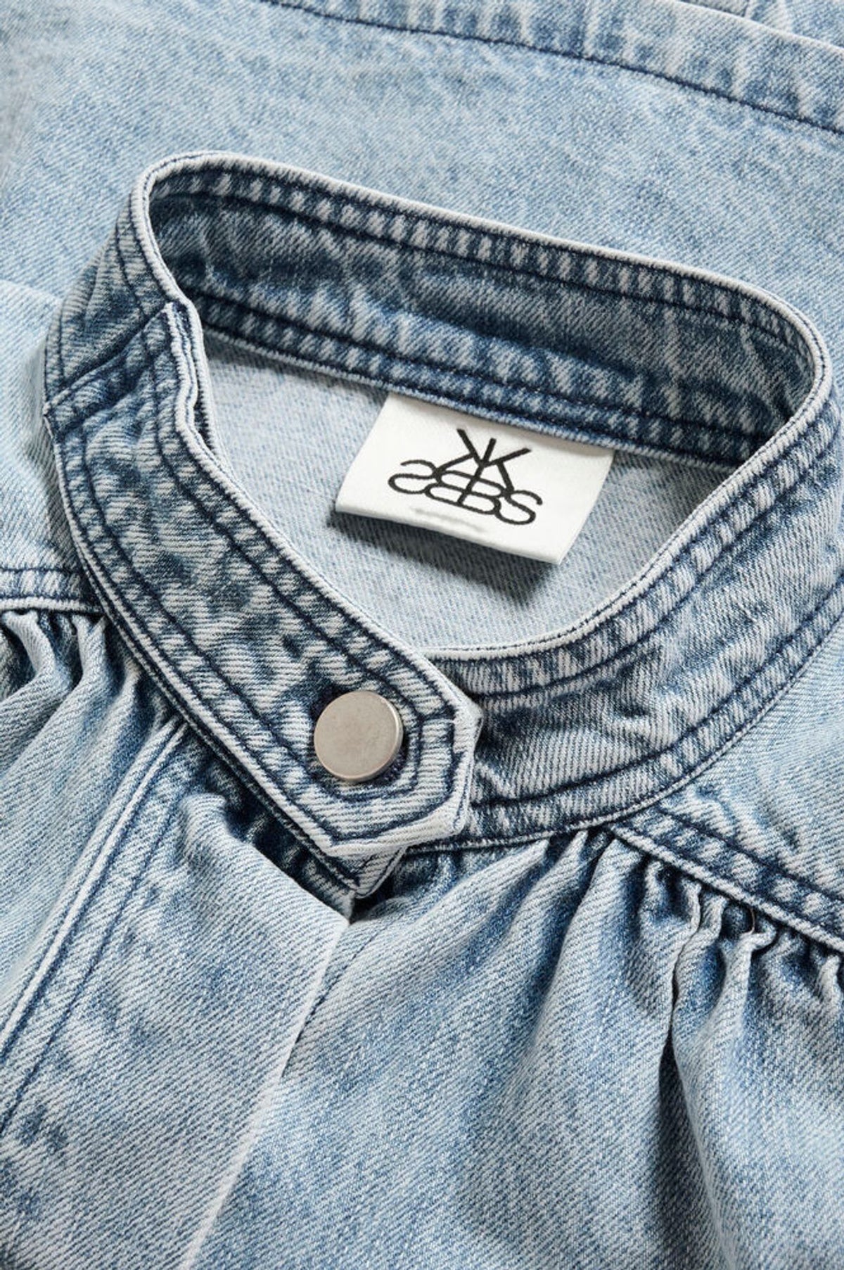 Karen By Simonsen Estelle Blouse In Vintage Blue