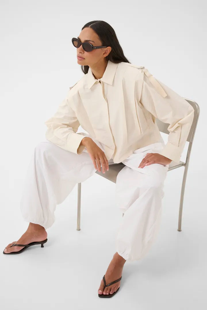 Karen By Simonsen Falke Shirt in Cream