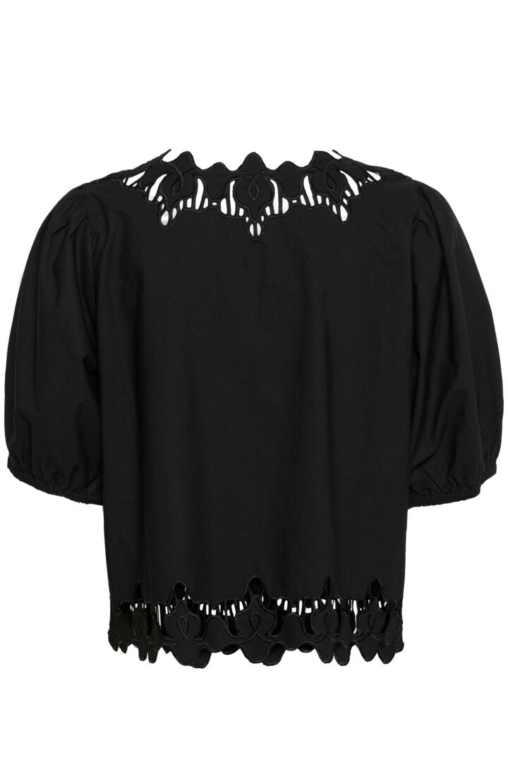 Karen By Simonsen Victoria Blouse In Meteorite