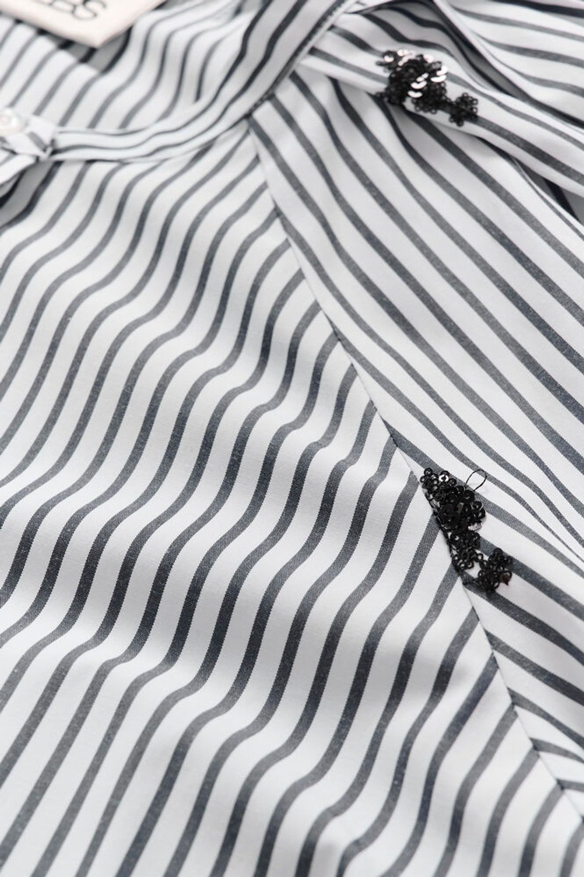 Karen By Simonsen Goni Blouse In Ombre Blue Stripe