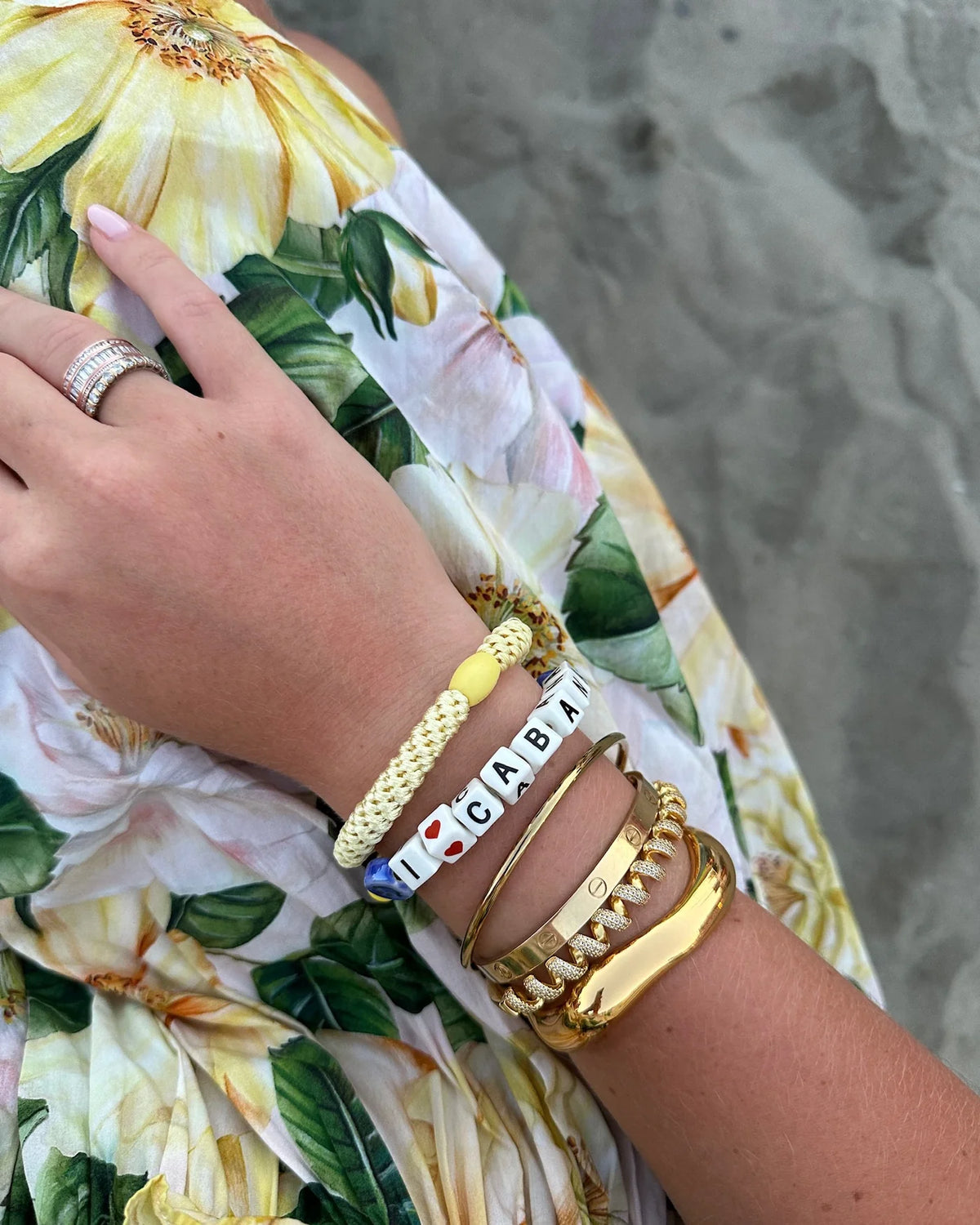 Kknekki Hair Tie in Light Yellow