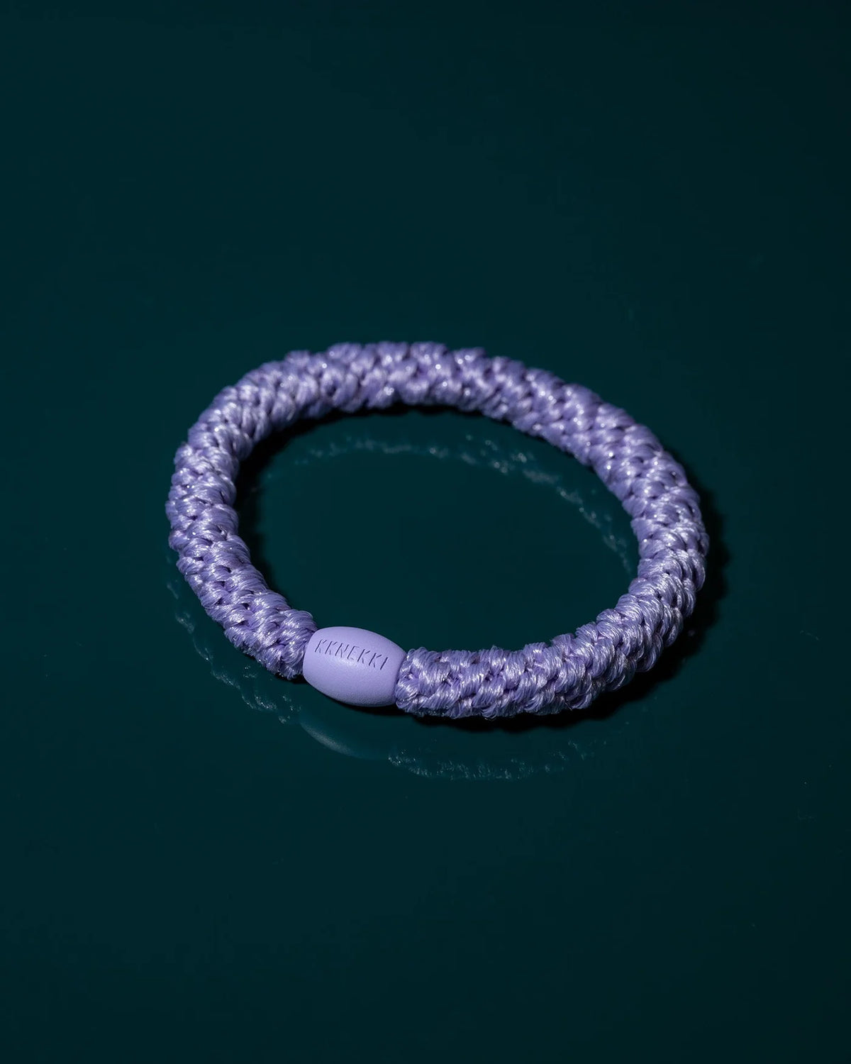 Kknekki Hair Tie in Violet Glitter