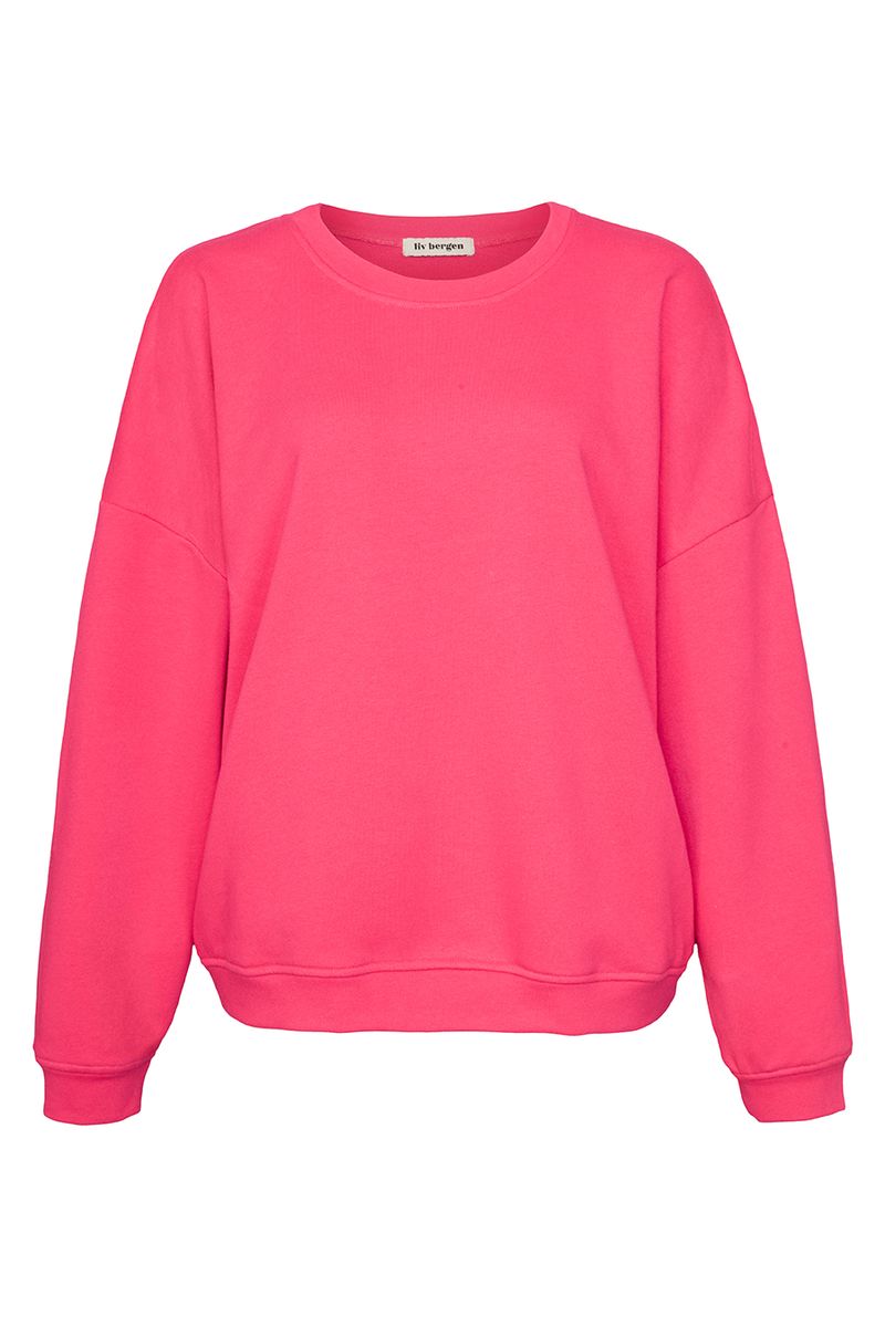 Liv Bergen Come Sweatshirt in Bright Rose