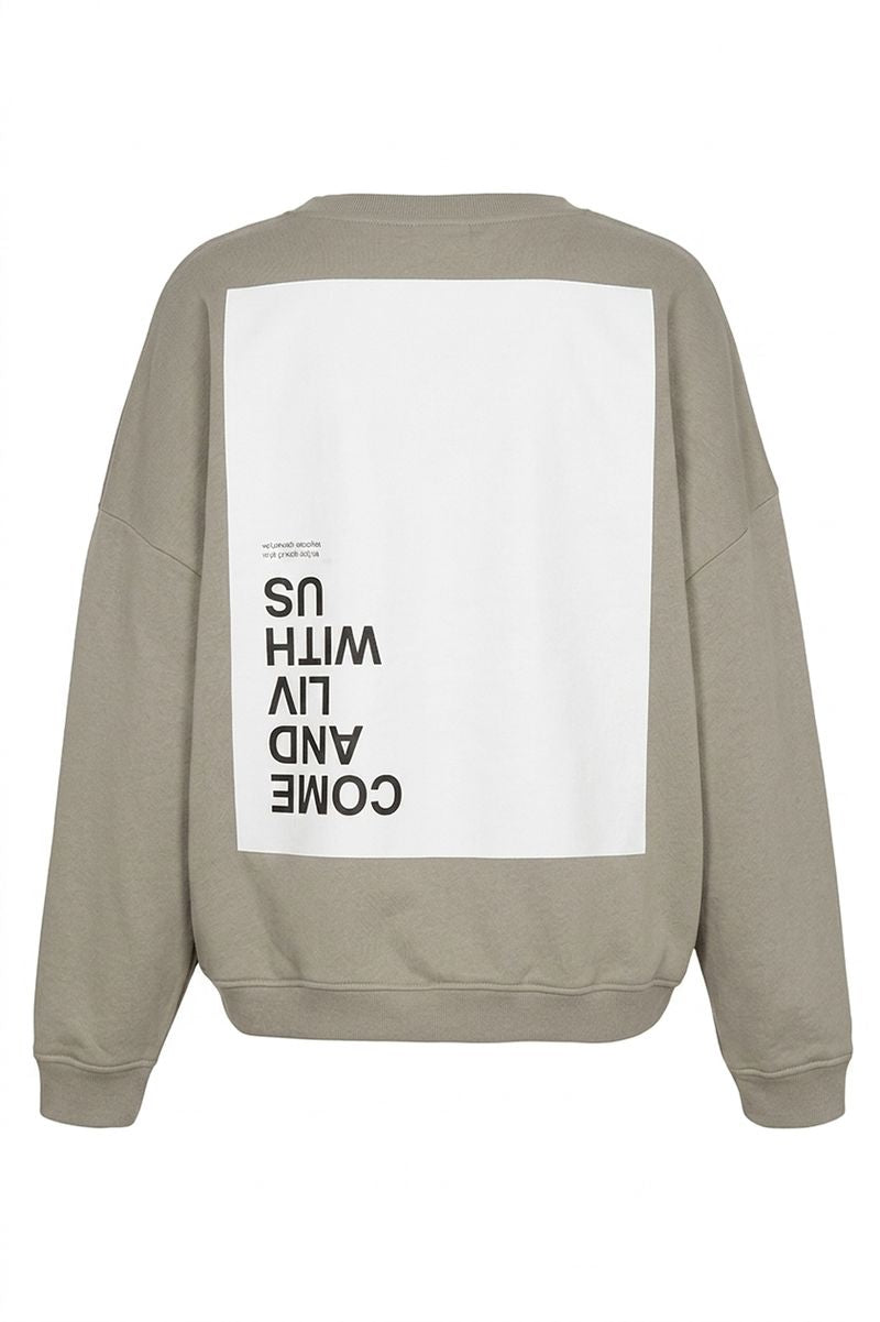Liv Bergen Come Sweatshirt in Mud