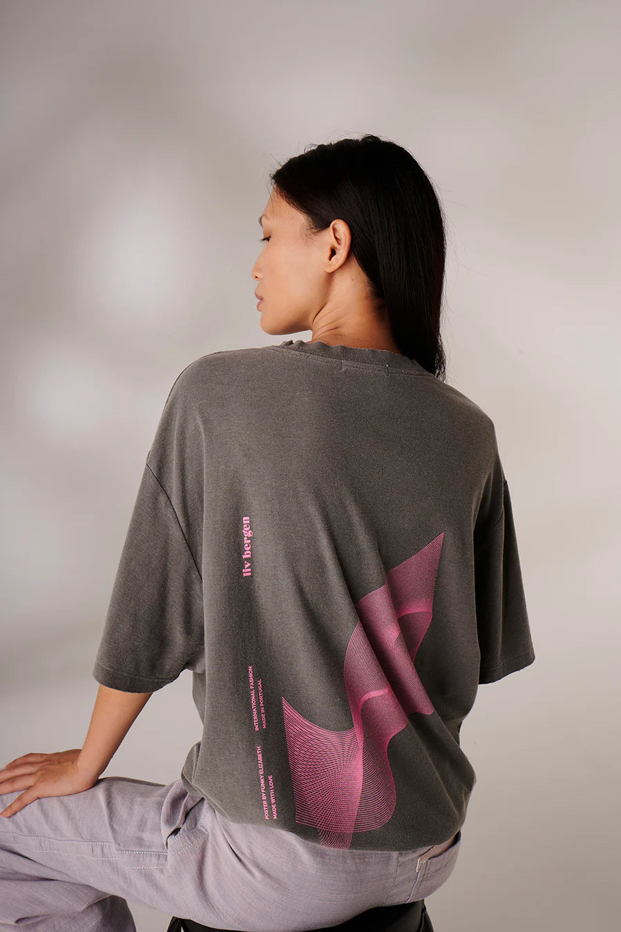 Liv Bergen Denmark T Shirt In Mocha