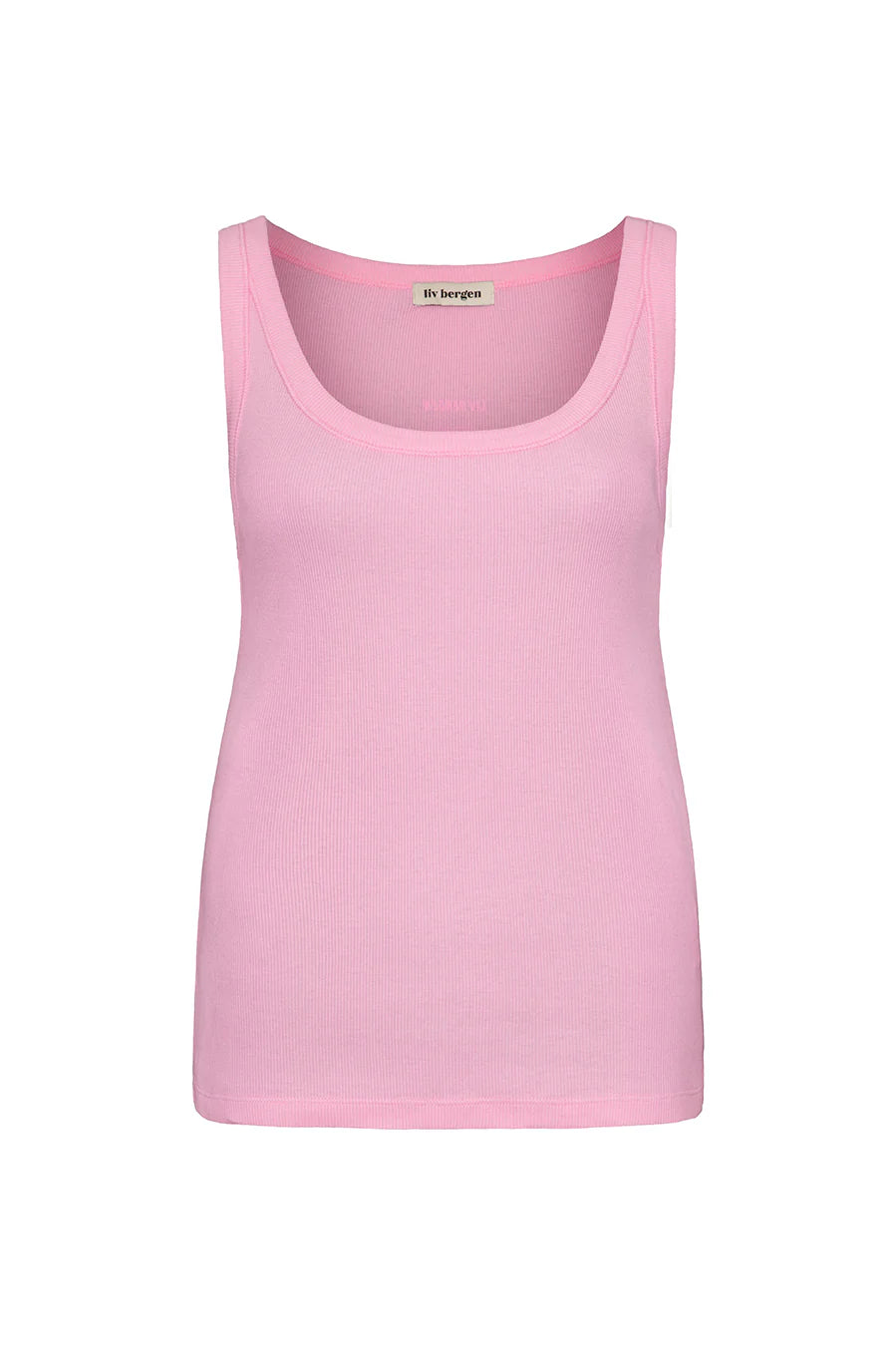 Liv bergen Rumer Vest in Candy Pink