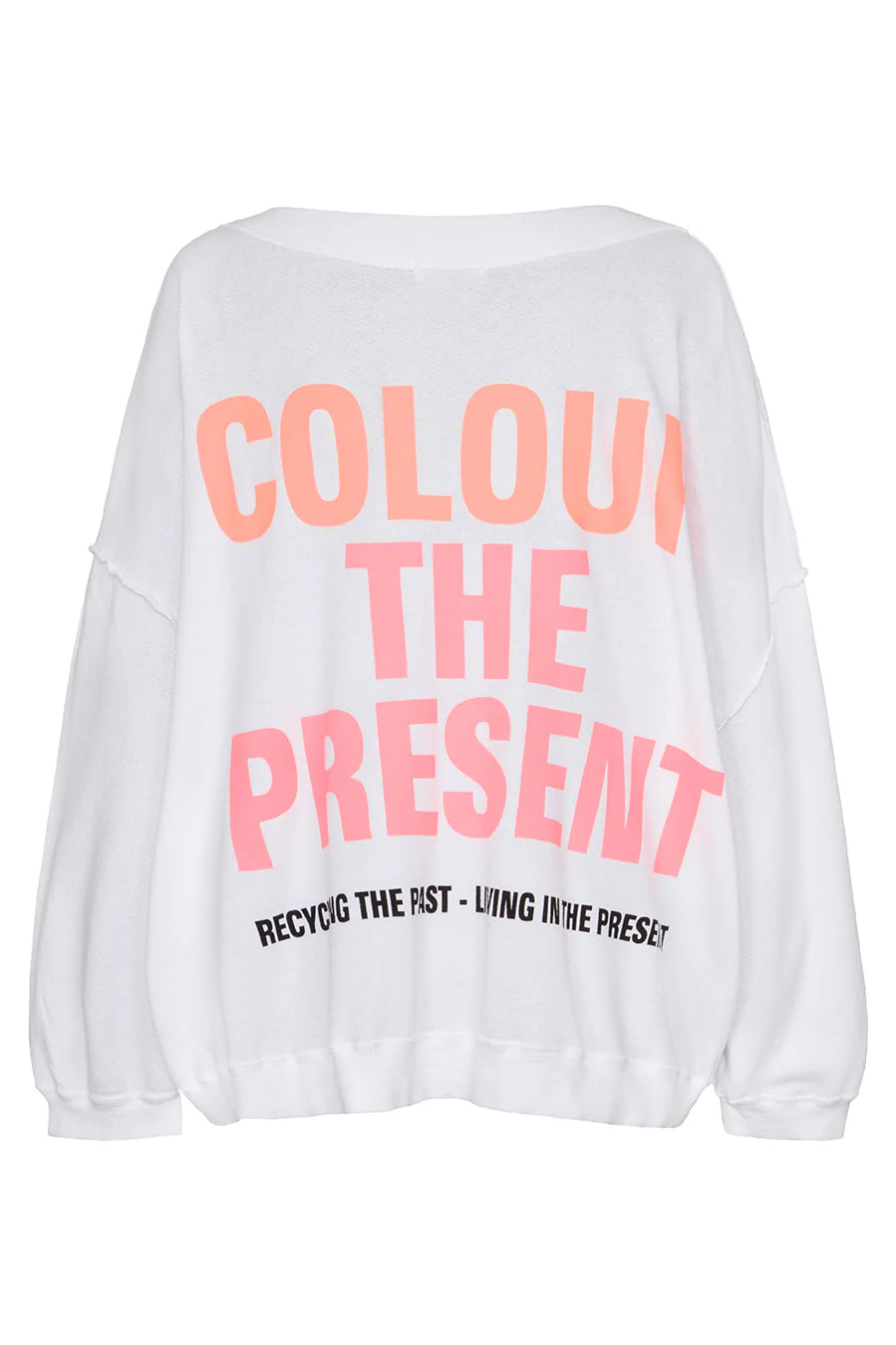 Liv Bergen Sky Organic Sweatshirt in Optic White