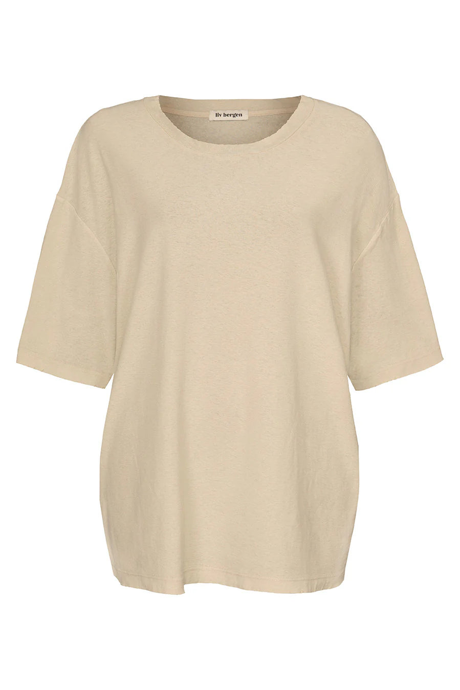 Liv Bergen Denmark T Shirt In Caramel