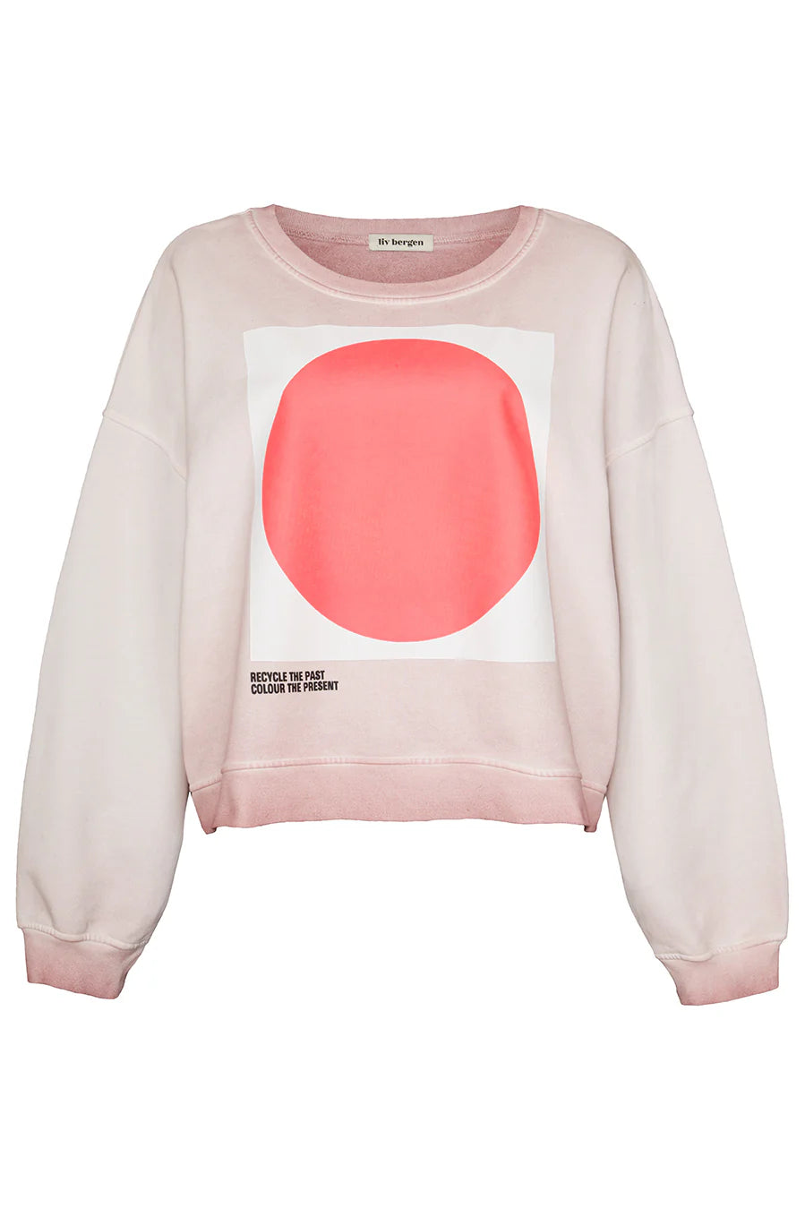 Liv Bergen Graz Organic Sweater In Rosa Secco