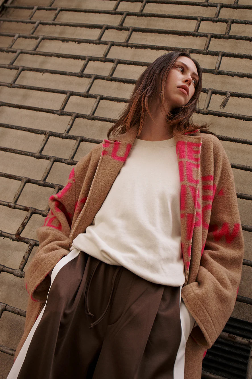 Liv Bergen Jordaan Track Pant In Dark Brown