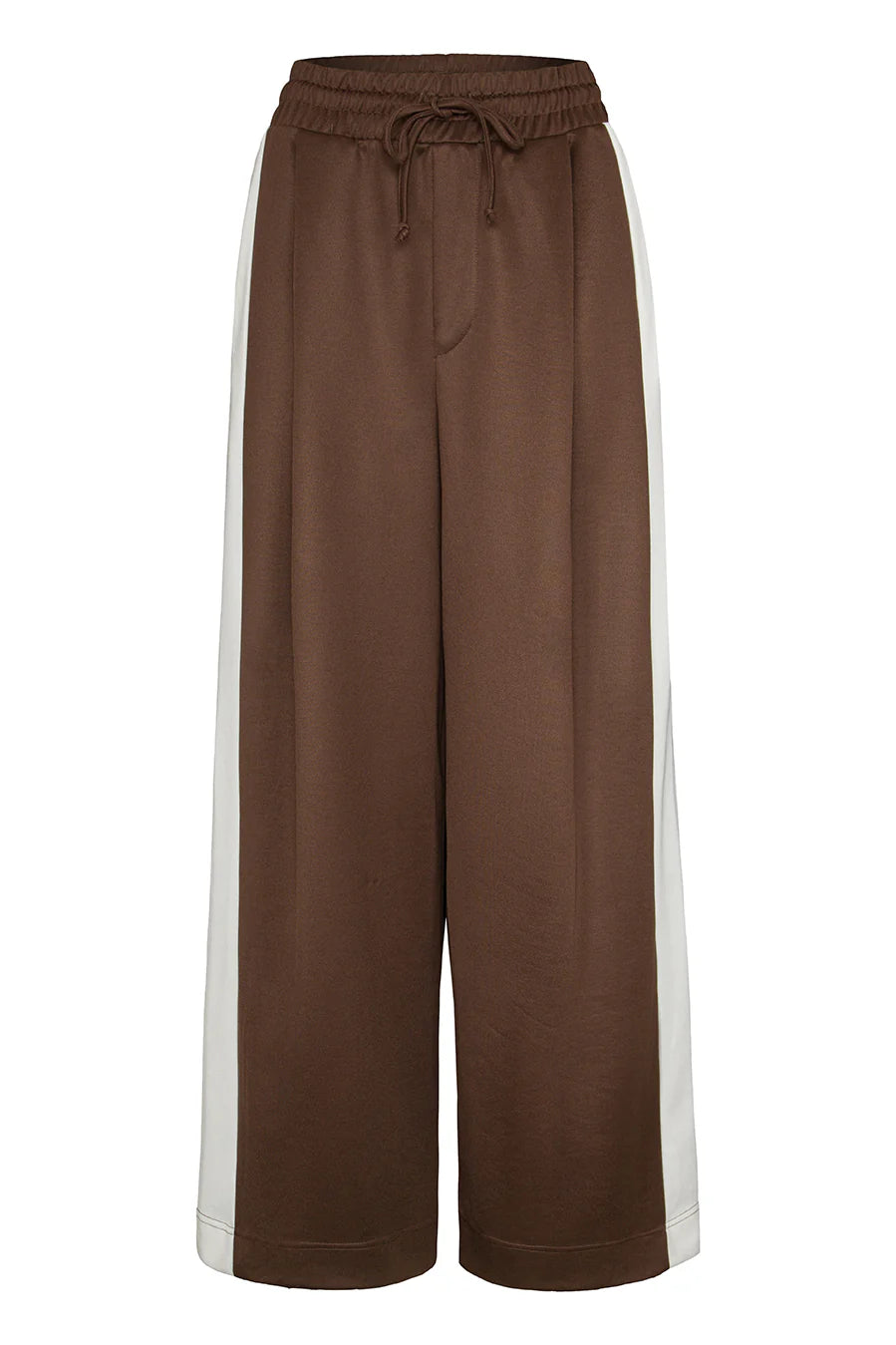 Liv Bergen Jordaan Track Pant In Dark Brown