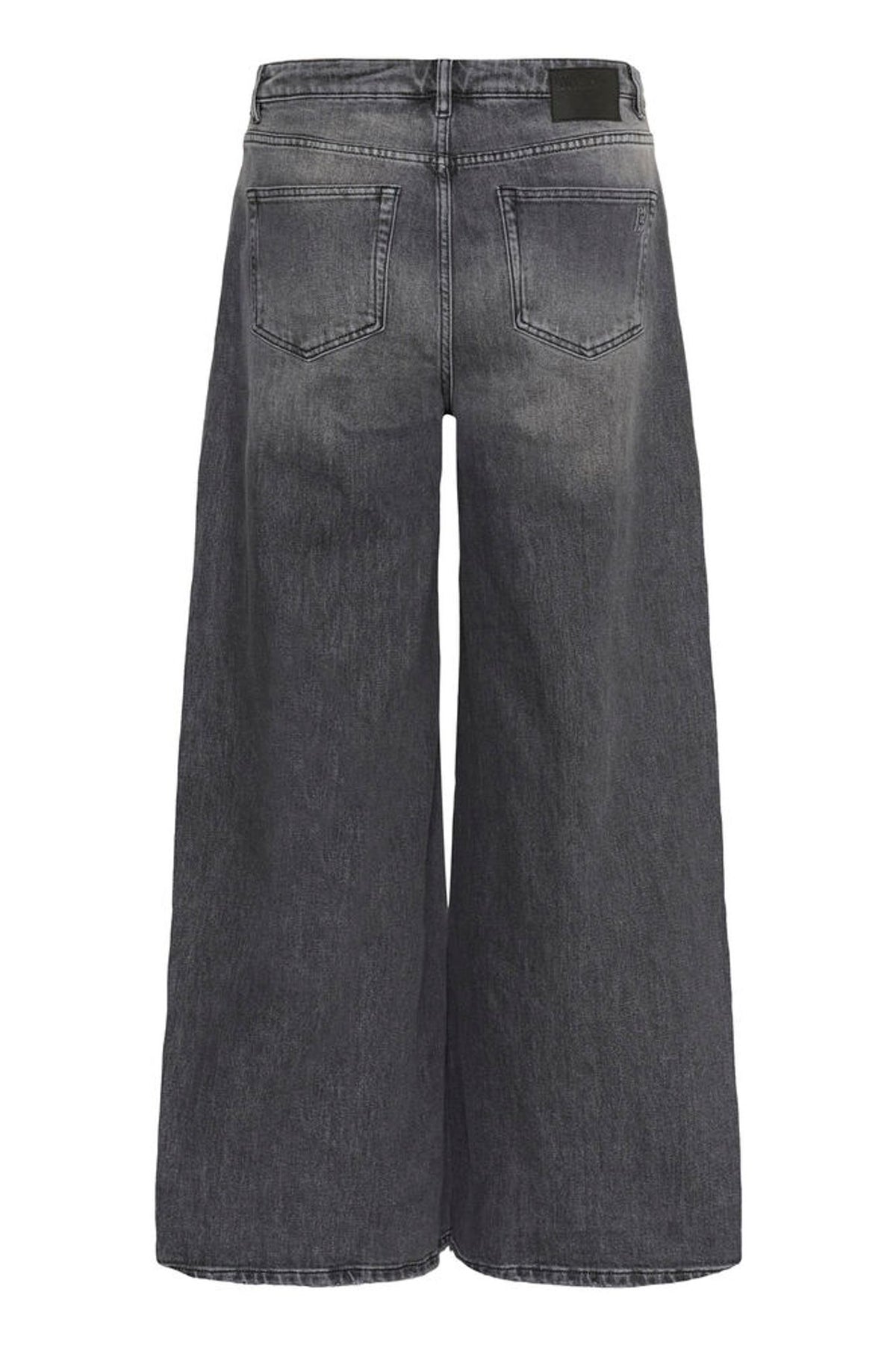 My Essential Wardrobe Dicte High XX-Wide Jean in Dark Grey