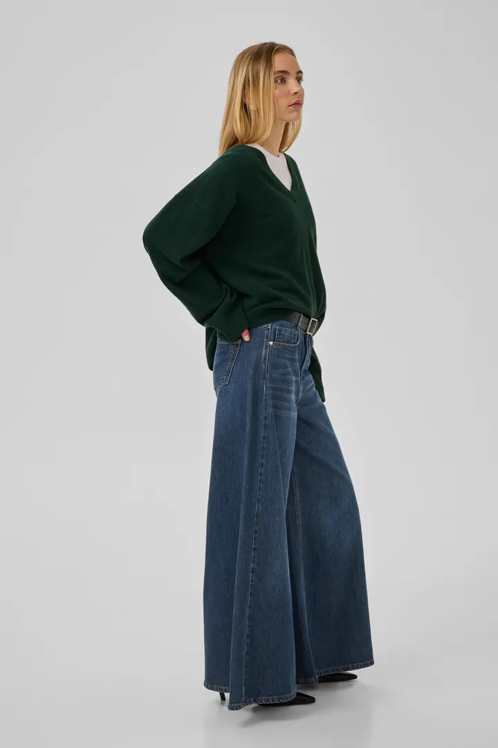 My Essential Wardrobe Dicte Jean in Dark Blue Wash
