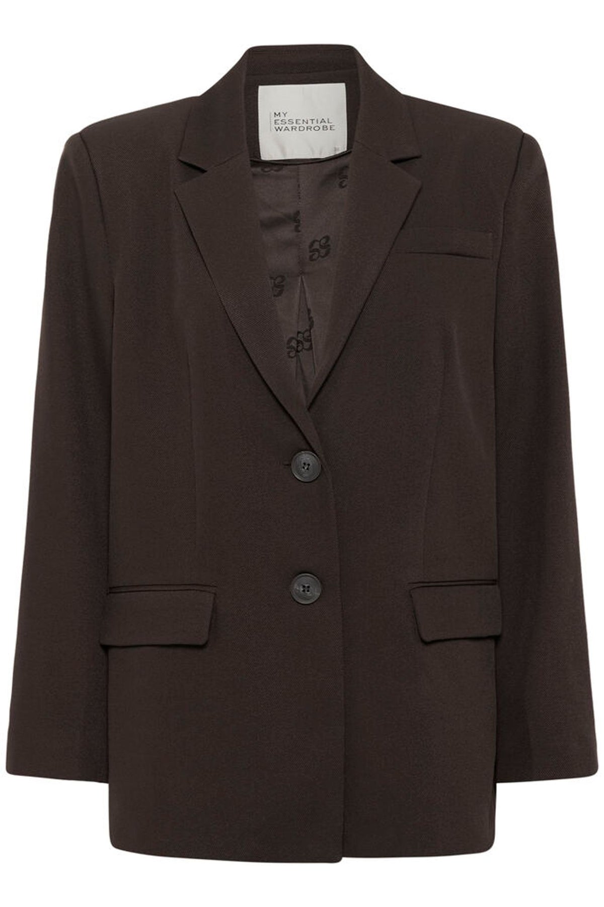 My Essential Wardrobe Disa Emmy Blazer in Expresso