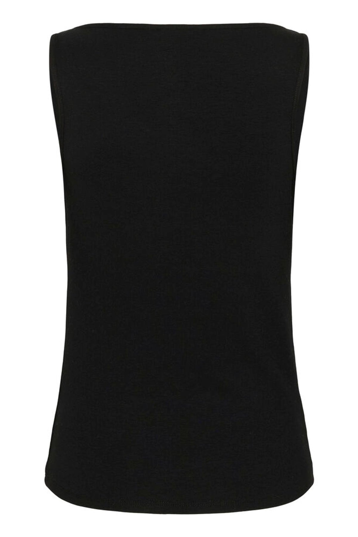My Essential Wardrobe Giggo Waterfall Top In Black