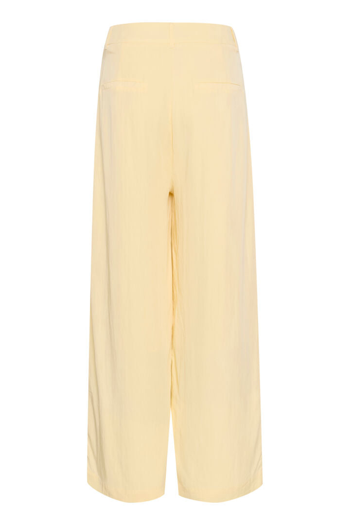My Essential Wardrobe Gilda High Trousers In Double Cream