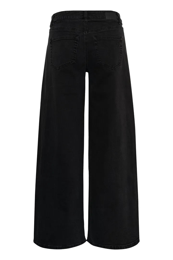 My Essential Wardrobe Karo Jean in Dark Grey Wash