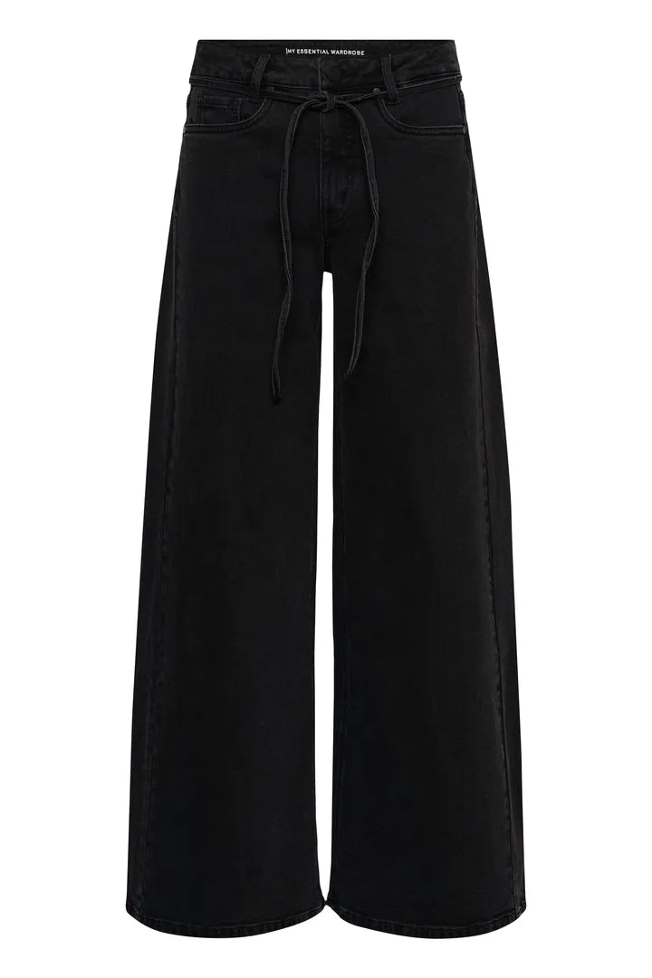 My Essential Wardrobe Karo Jean in Dark Grey Wash