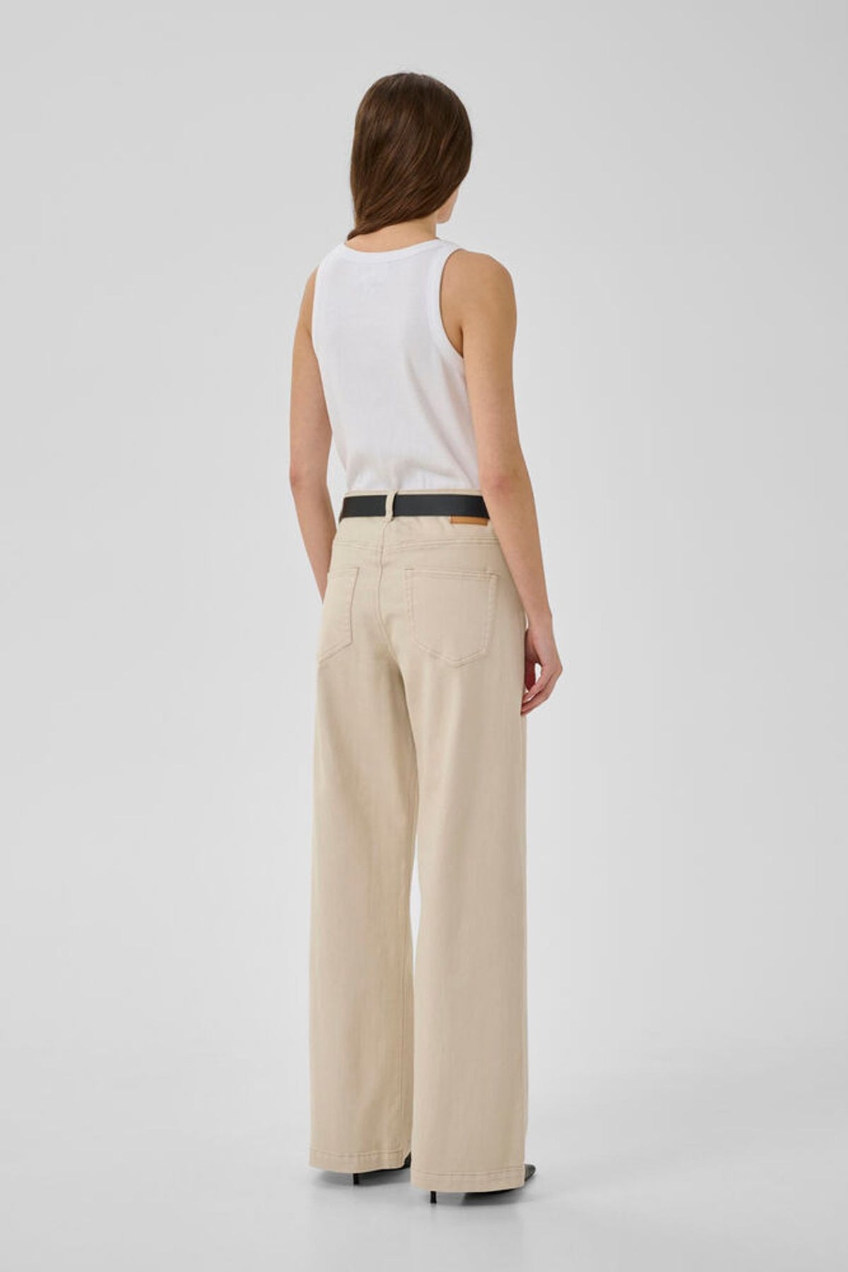 My Essential Wardrobe Mandy Top In Bright White