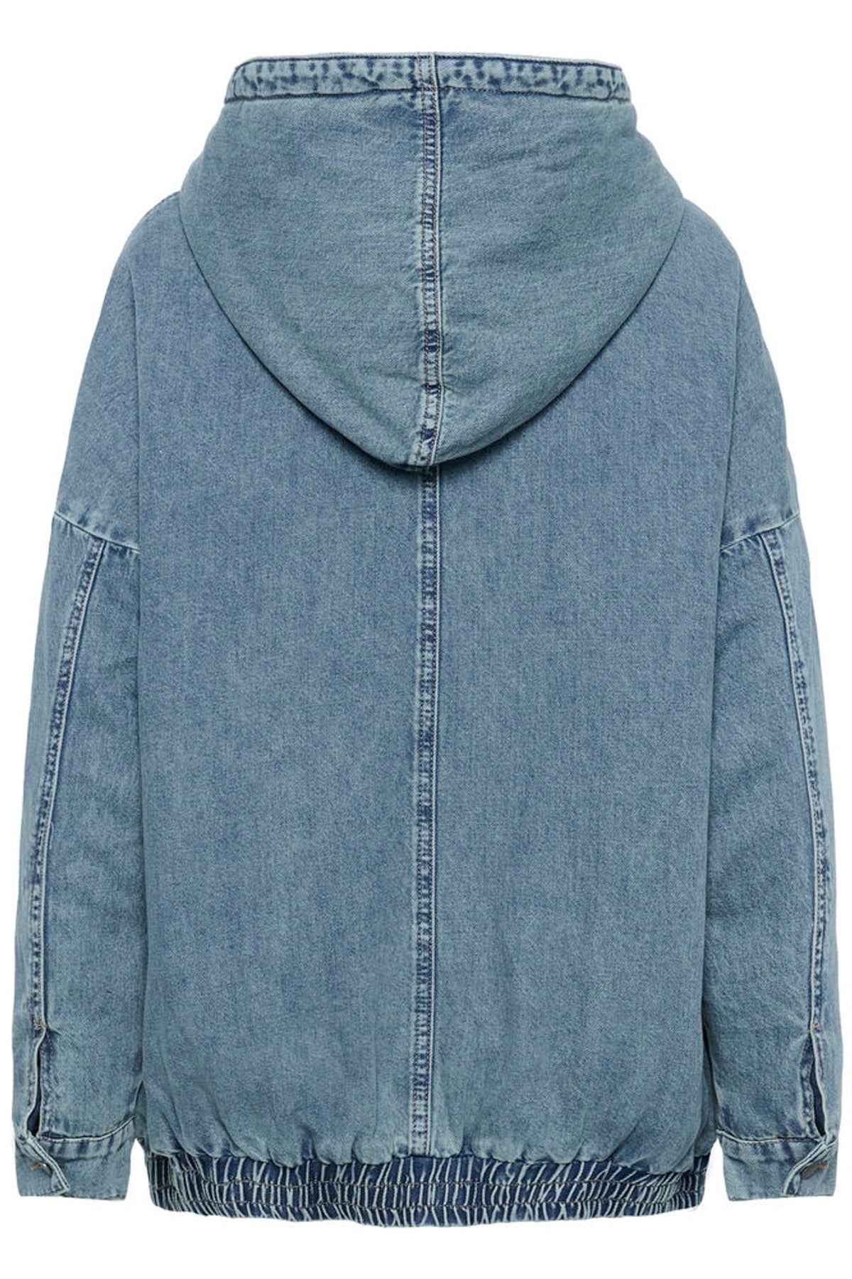 My Essential Wardrobe Ozzie Oversized Jacket in Medium Blue