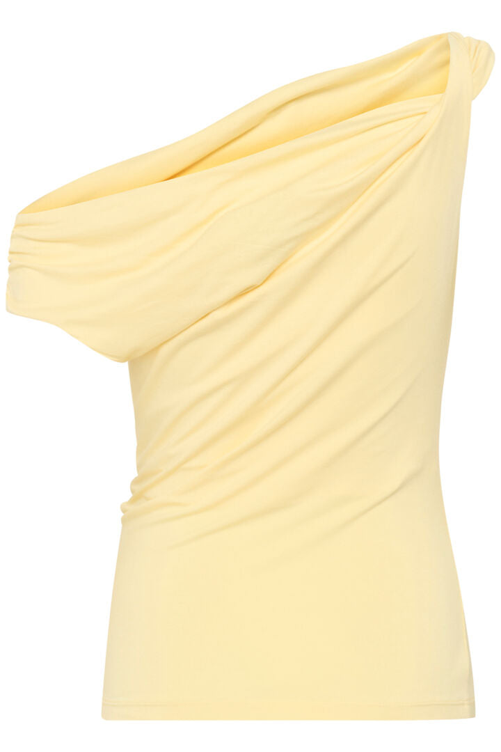 My Essential Wardrobe Vista Giggo Top in Double Cream