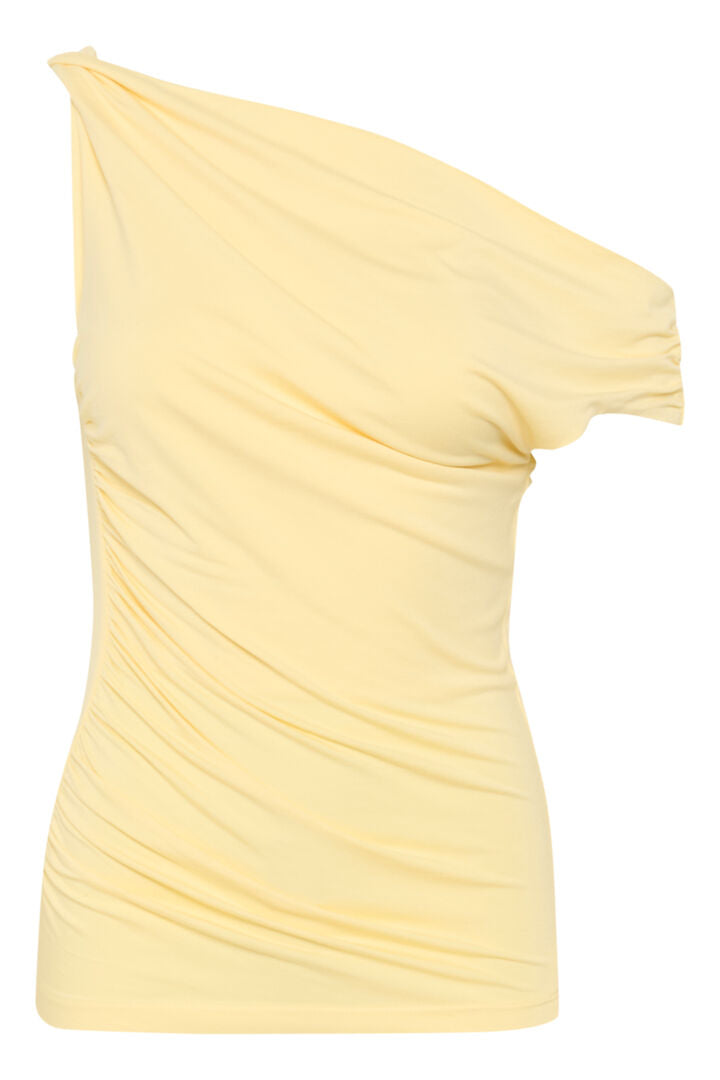 My Essential Wardrobe Vista Giggo Top in Double Cream