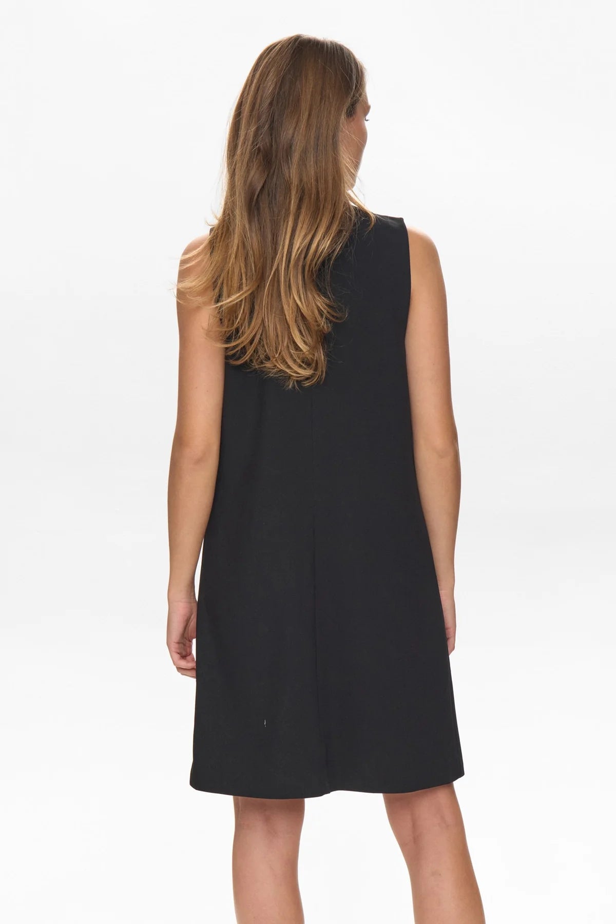 Numph Nualmut Dress In Caviar