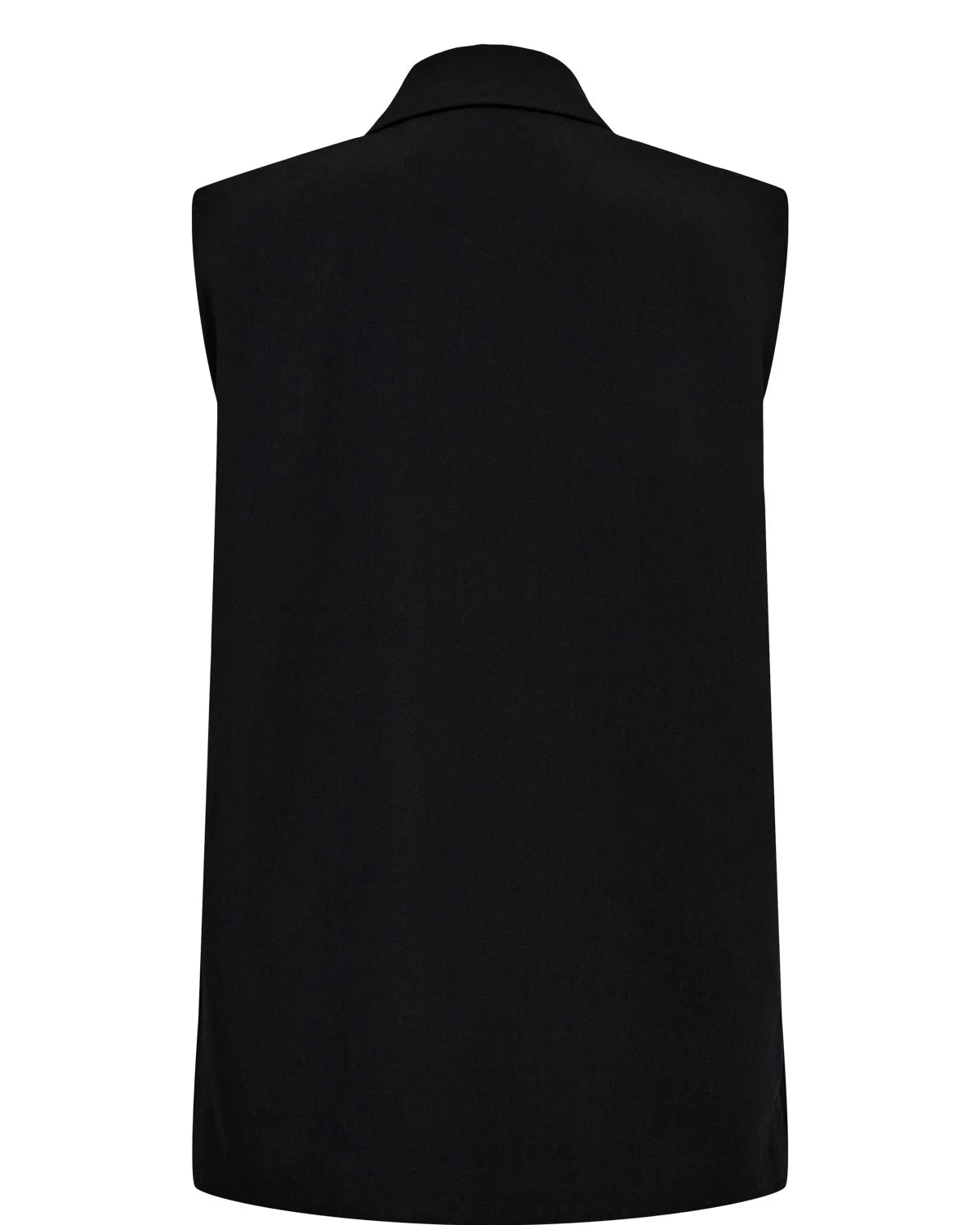 Numph Nualmut Long Vest In Caviar