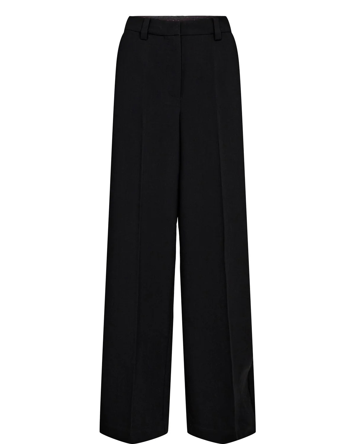 Numph Nualmut Trousers In Caviar
