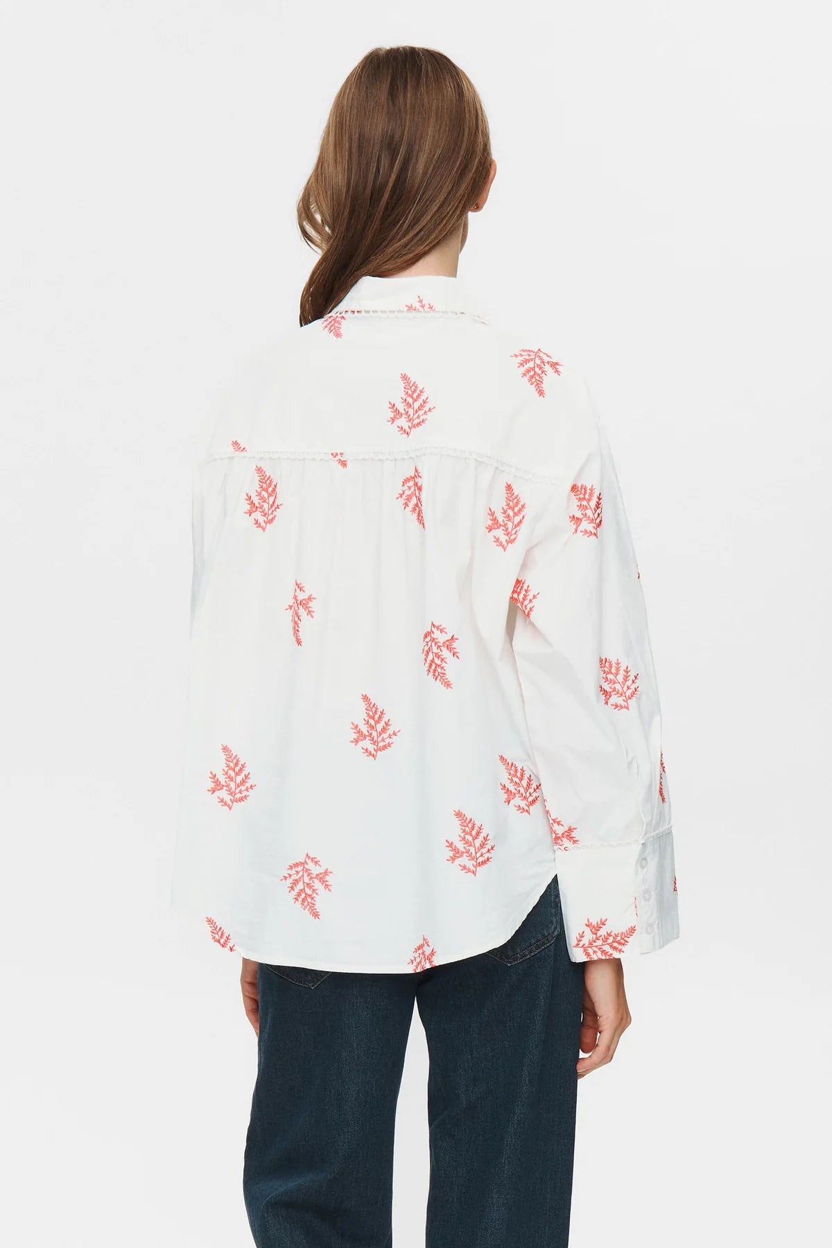 Numph Nubaily Shirt Pink Lemonade