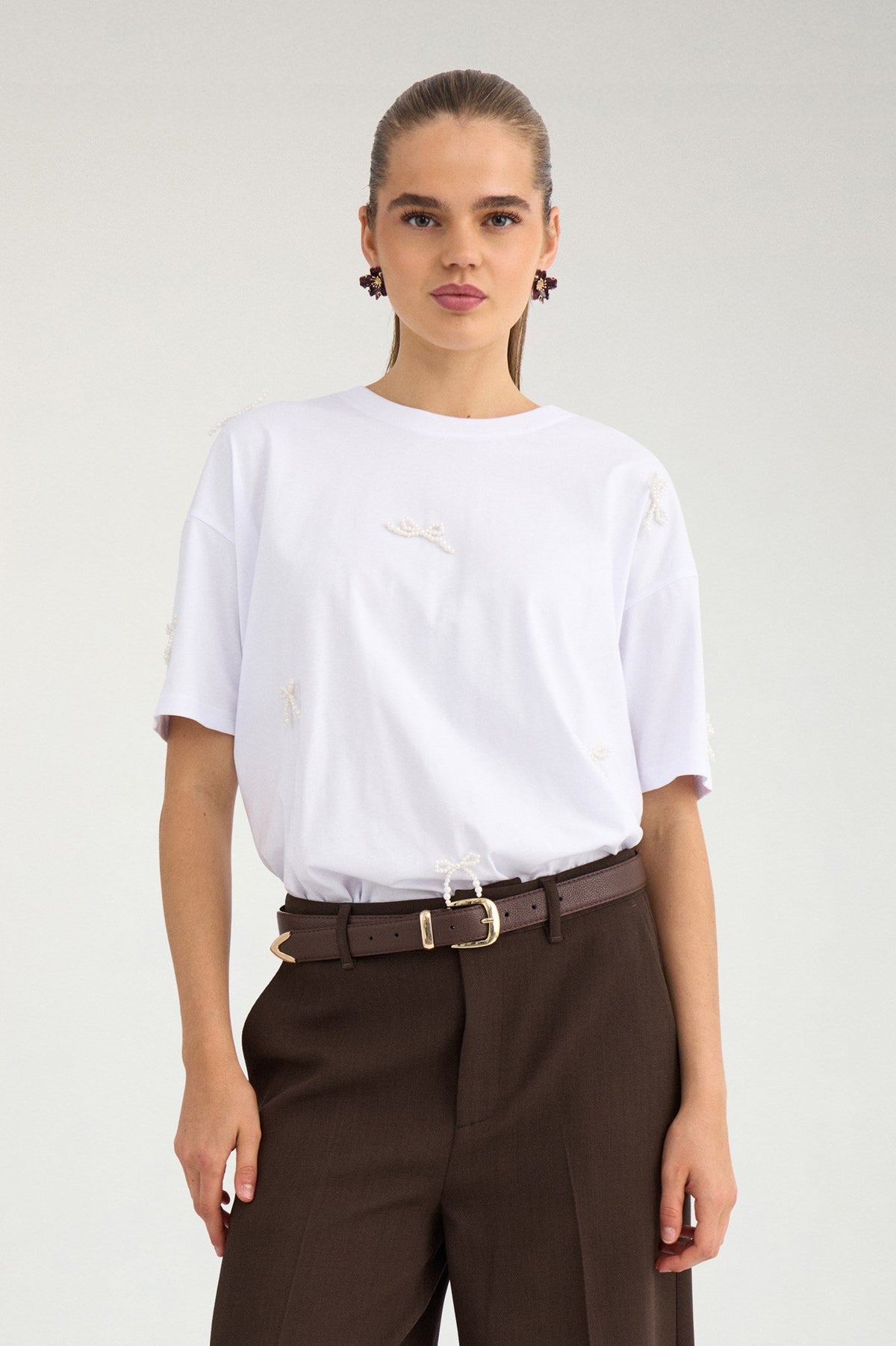 Numph Nubetunia Tee-shirt in White