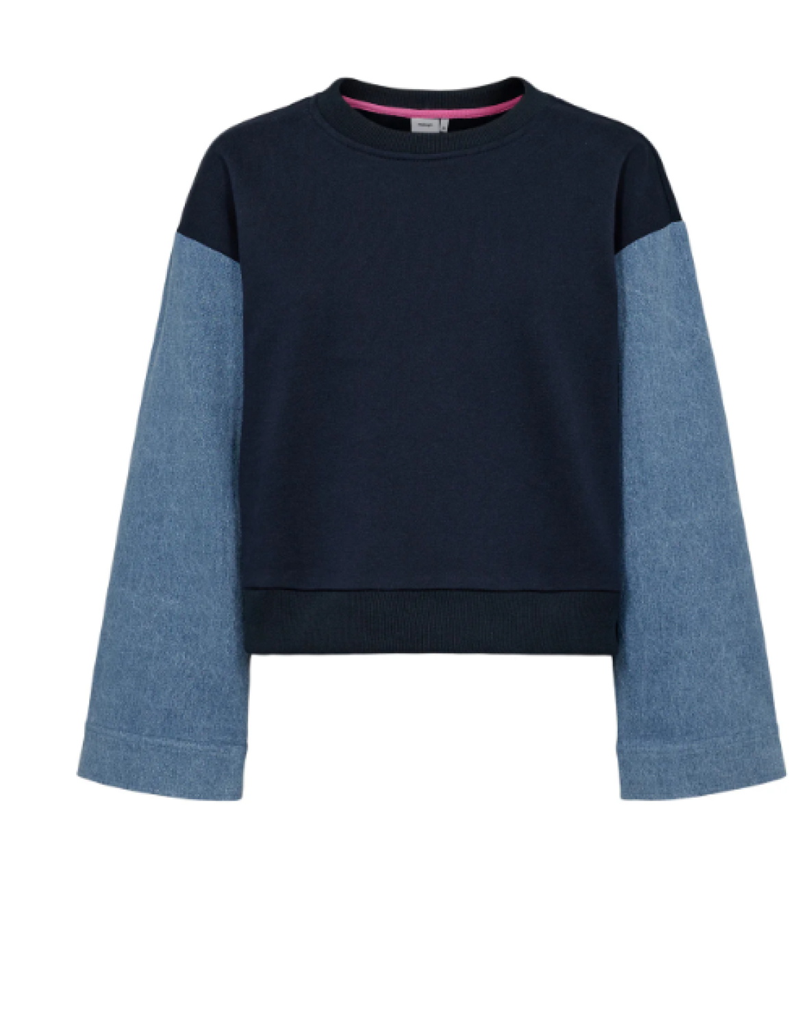 Numph Nubrienne Sweatshirt in Dark Sapphire