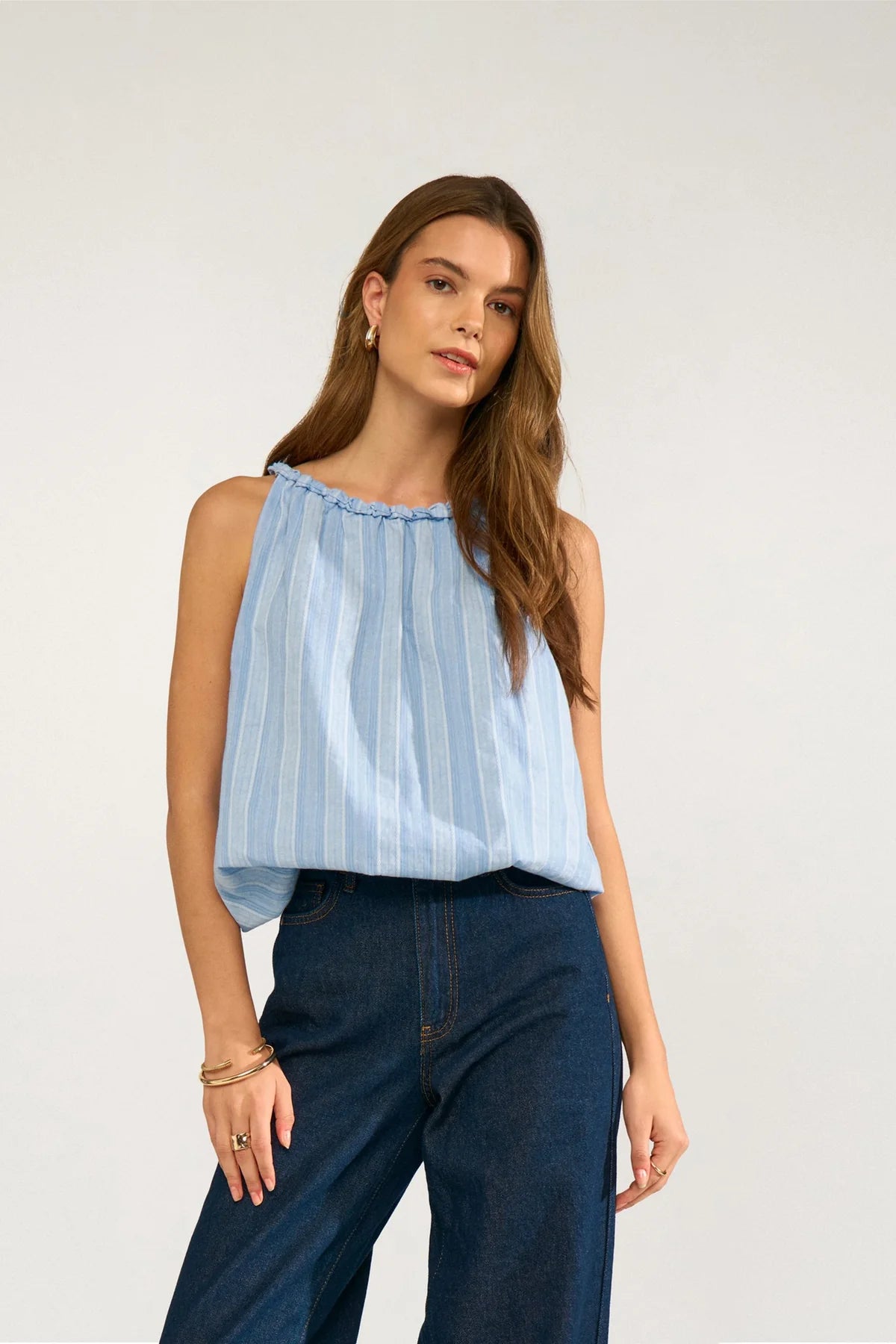 Numph Nucerena Top In Placid Blue