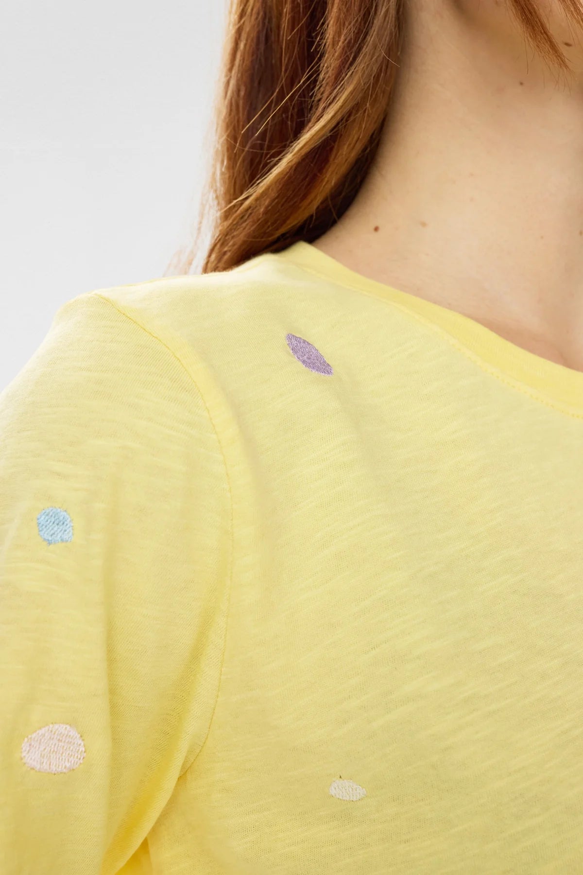 Numph Nudelora T-Shirt In Popcorn